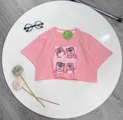 Áo Croptop 4 Gấu Dâu (nhí)