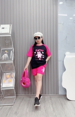Bộ Cotton Đùi Gấu Dâu Size từ 24-38Kg