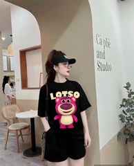 Áo Gấu Dâu LOTSO (22-33kg)