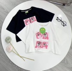 Áo Croptop 4 Gấu Dâu (đại)