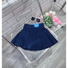 CHÂN VÁY KAKI XẾP LY HỘP BÉ GÁI (15-26Kg)