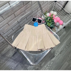 CHÂN VÁY KAKI XẾP LY HỘP BÉ GÁI (40-65Kg)