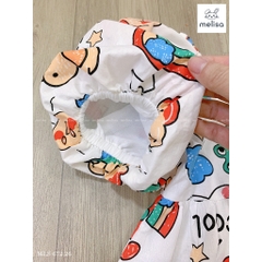 Váy tay bồng họa tiết Mickey, Vịt dễ thương cho bé 8-37Kg