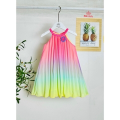 ĐẦM DẬP LY, CỔ YẾM THẮT BÍM DỄ THƯƠNG DÀNH ĐI CHƠI BIỂN CHO BÉ TỪ 12-40KG