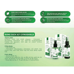 Combo Bảo Vệ Gia Đình Xịt Citroshield & Nước Lau Sàn ECO AN - Khử Mùi, Thơm Mát, Xua Đuổi Côn Trùng EcoTherapy