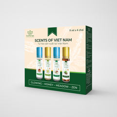 COMBO 4 TINH DẦU BI LĂN SCENTS OF VIETNAM