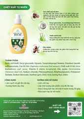 Combo Nước Rửa Tay 300ml & Nước Rửa Chén 485ml Eco An – Thành Phần Thiên Nhiên, Lành Tính