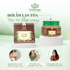 S-FLEX BALM -  CAO XOA DƯỢC LIỆU – XOA DỊU NHỮNG CƠN ĐAU KHÓ CHỊU