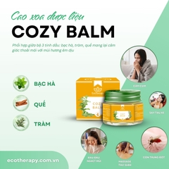 COZY BALM - CAO XOA DƯỢC LIỆU – XOA DỊU NHỮNG CƠN ĐAU KHÓ CHỊU