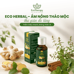 Eco Herbal Oil 20ml - Dầu Nóng Xoa Bóp