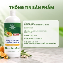 Nước Lau Sàn Thiên Nhiên Sả Thanh 1000ml