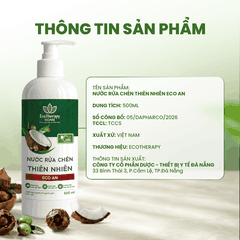 Combo 2 Nước Rửa Tay 430ml Tặng Nước Rửa Chén 485ml Eco An – Thành Phần Thiên Nhiên, Lành Tính