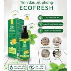 Tinh dầu xịt phòng EcoFresh Chai 50ml