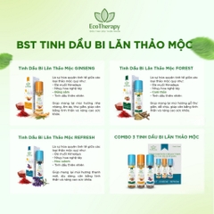 Combo Tinh Dầu Bi Lăn EcoTherapy 11 Loại – Thư Giãn, Cân Bằng, Chăm Sóc Sức Khỏe Tự Nhiên EcoTherapy