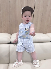 SET 3 BỘ BA LỖ TONE XANH BÉ TRAI (SALE 99k)