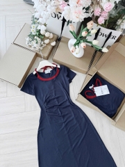 VÁY DÍP PHỐI DÁNG DÀI LI EO NỮ SẴN