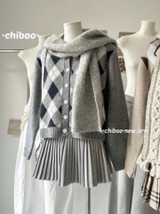 ÁO LEN CARDIGAN TRÁM QC NỮ THU ĐÔNG