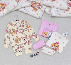 SET 3 BỘ THU ĐÔNG BÉ GÁI IN HÌNH CHÚ CHÓ