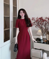 VÁY NƠ ĐÍNH HOA DÁNG DÀI 2 LỚP NỮ