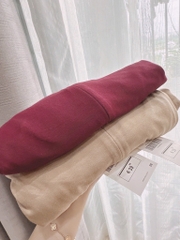 ÁO PHỐI CHUN SƯỜN 2 LỚP NỮ THU ĐÔNG SẴN (SALE 69k)