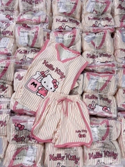 SET BỘ SÁT NÁCH HELLO KITTY HỒNG KẺ