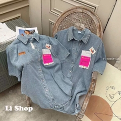 ÁO SƠ MI BÒ TAG HỒNG- xả 49k