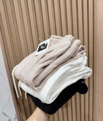 QUẦN BAGGY TĂM THỎ LÓT LÔNG NỮ THU ĐÔNG (TĂNG GIÁ) SẴN(Xả 69k)