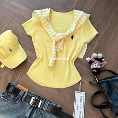 ÁO LEN KÈM KHĂN CỔ NỮ