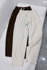 QUẦN BAGGY KAKI DÂY RÚT QC SIÊU CHẤT 3M NỮ