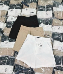 SET 3 QUẦN ĐÙI THÔ ĐEN TRẮNG BE NỮ SẴN (SALE 99k)