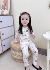 SET 3 BỘ DÀI KITTY TĂM KẺ HỒNG TÍM BÉ GÁI