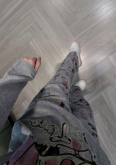 SET DÀI XÁM CÔ GÁI NỮ THU ĐÔNG