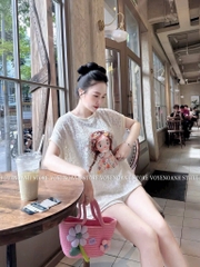 SET CỘC REN CÔ GÁI ĐEN