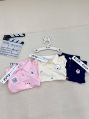 VÁY POLO CỔ BẺ 3 TẦNG HÀN QUỐC CHO BÉ GÁI