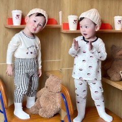 SET 2 BỘ DÀI TAY PARTY TIME BÉ TRAI