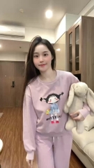 SET DÀI NỈ DƯ TÍM CÔ GÁI NỮ THU ĐÔNG