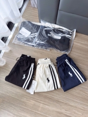 SÉT  3  QUẦN NỈ GIÓ BO GẤU THÊU NGỰA  CHO BÉ SIÊU THOẢI MÁI CHO BÉ VẬN ĐỘNG