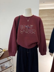 ÁO NỈ 2 DA CARTER ĐỎ NỮ