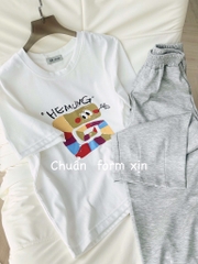SET ÁO THUN HÌNH IN PET CAO CẤP CHO NỮ (SALE 119k)