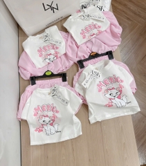 SET VÁY BÍ MÈO BÉ GÁI ( xả 35k)