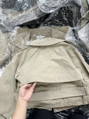 ÁO KHOÁC KAKI NỮ DÁNG LỬNG SẴN