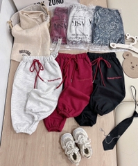 SET 3 QUẦN DÀI NỈ ỐNG BO WASSUP BÉ TRAI
