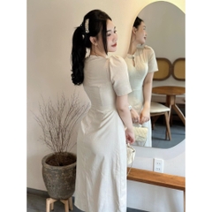 VÁY LI- EN CÚP NGỰC CỔ TẦU ĐÍNH TAG(XẢ 105k)