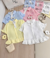 ÁO CỘC TAY BÈO BÉ GÁI