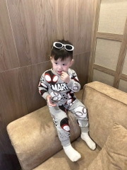 BỘ 3 BỘ DÀI SPIDERMAN MARVEL TONE ĐỎ GHI BÉ TRAI