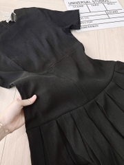 VÁY ĐEN XẾP LI PHỐI LI NỮ SẴN