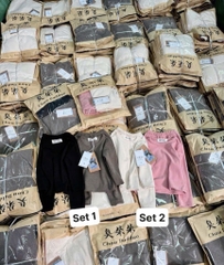 SET BỘ ZIP LÔNG CHOU DUDDO BÉ TRAI BÉ GÁI