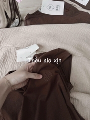 SET CHÂN VÁY ÁO DÚT LƯNG SAU NỮ