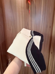 ÁO LEN CARDIGAN 2 MÀU CỔ THUỶ THỦ NỮ THU ĐÔNG SẴN