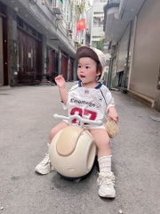 SET 2 ÁO PHÔNG LƯỚI 87 BÉ TRAI BÉ GÁI